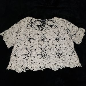 Wet Seal See Through Lace Size Large